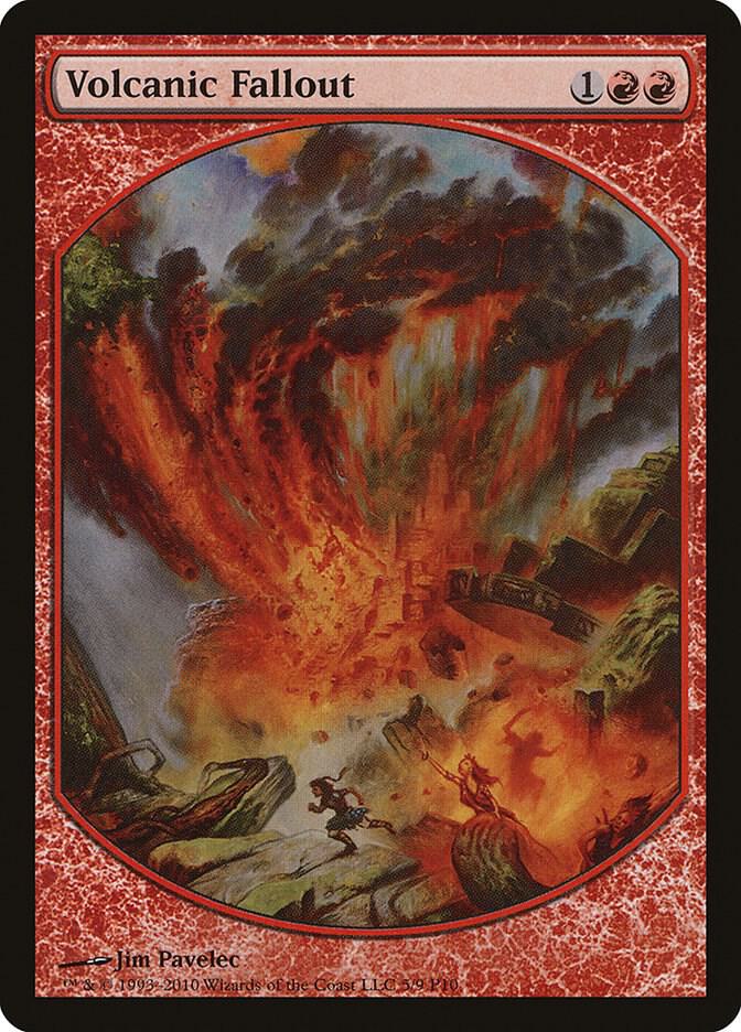Volcanic Fallout (5) [Magic Player Rewards]