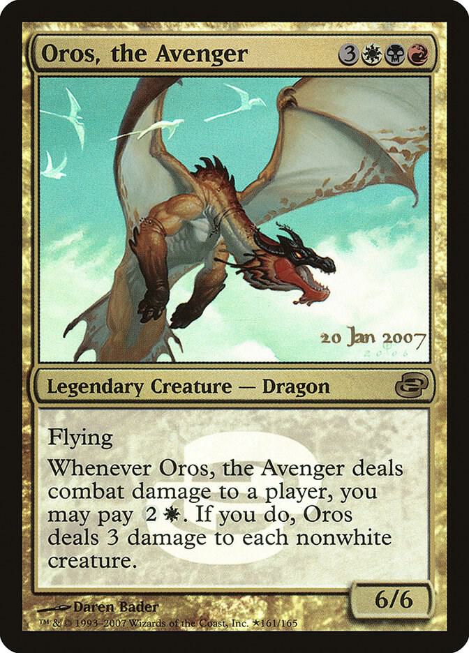 Oros, the Avenger (161) [Prerelease Cards]