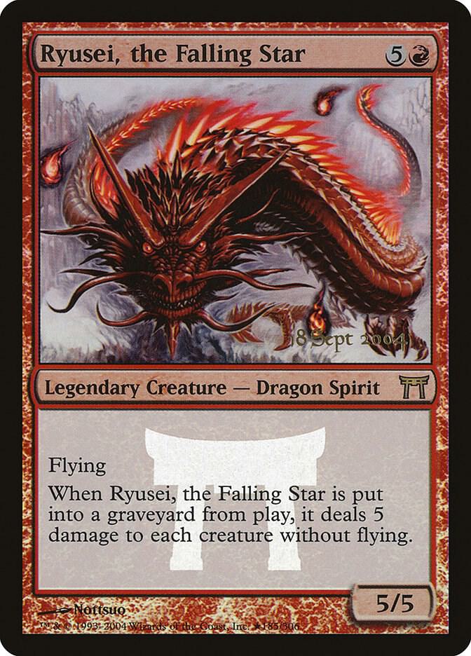 Ryusei, the Falling Star (185) [Prerelease Cards]