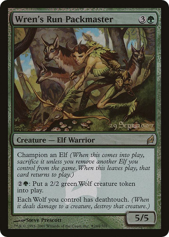 Wren's Run Packmaster (244) [Prerelease Cards]