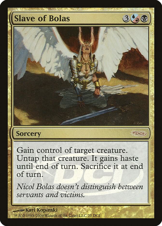 Slave of Bolas (27) [WPN & Gateway Promos]