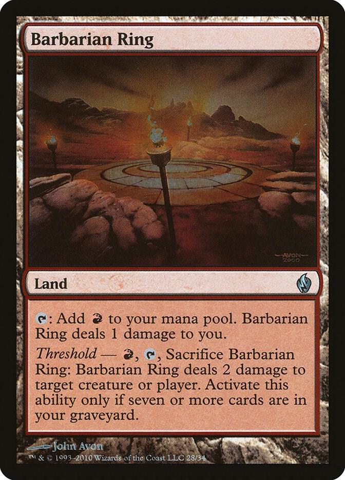 Barbarian Ring (28) [Premium Deck Series: Fire and Lightning]