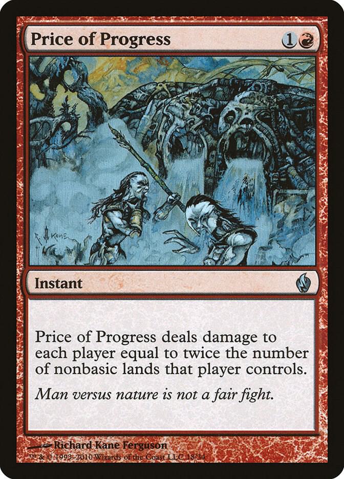 Price of Progress (18) [Premium Deck Series: Fire and Lightning]