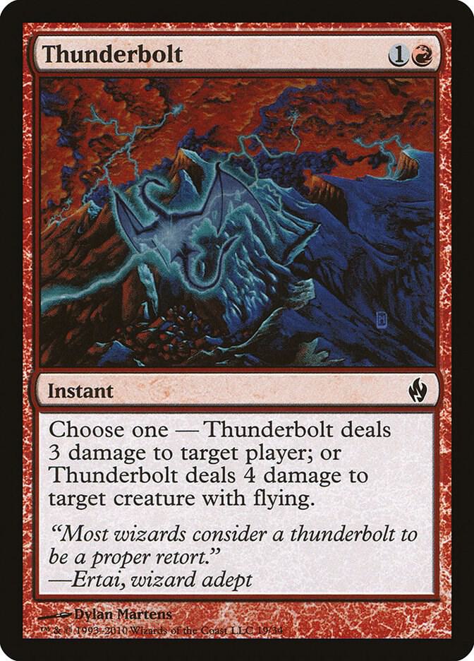 Thunderbolt (19) [Premium Deck Series: Fire and Lightning]
