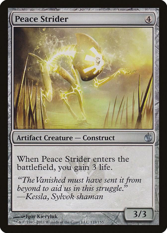 Peace Strider (119) [Mirrodin Besieged]
