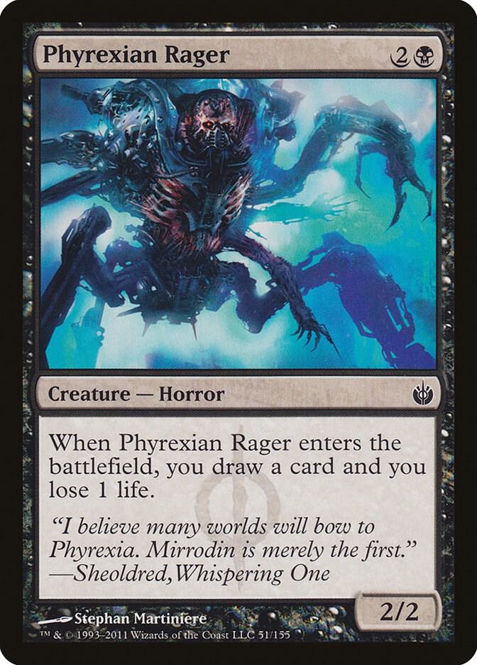 Phyrexian Rager (51) [Mirrodin Besieged]