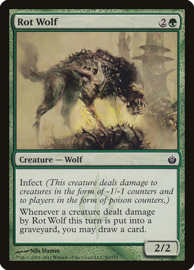 Rot Wolf (90) [Mirrodin Besieged]