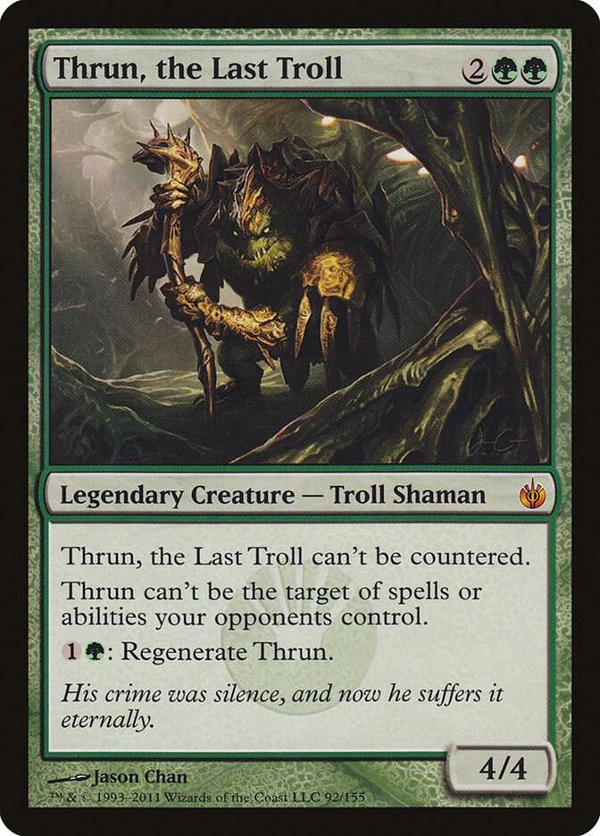 Thrun, the Last Troll (92) [Mirrodin Besieged]