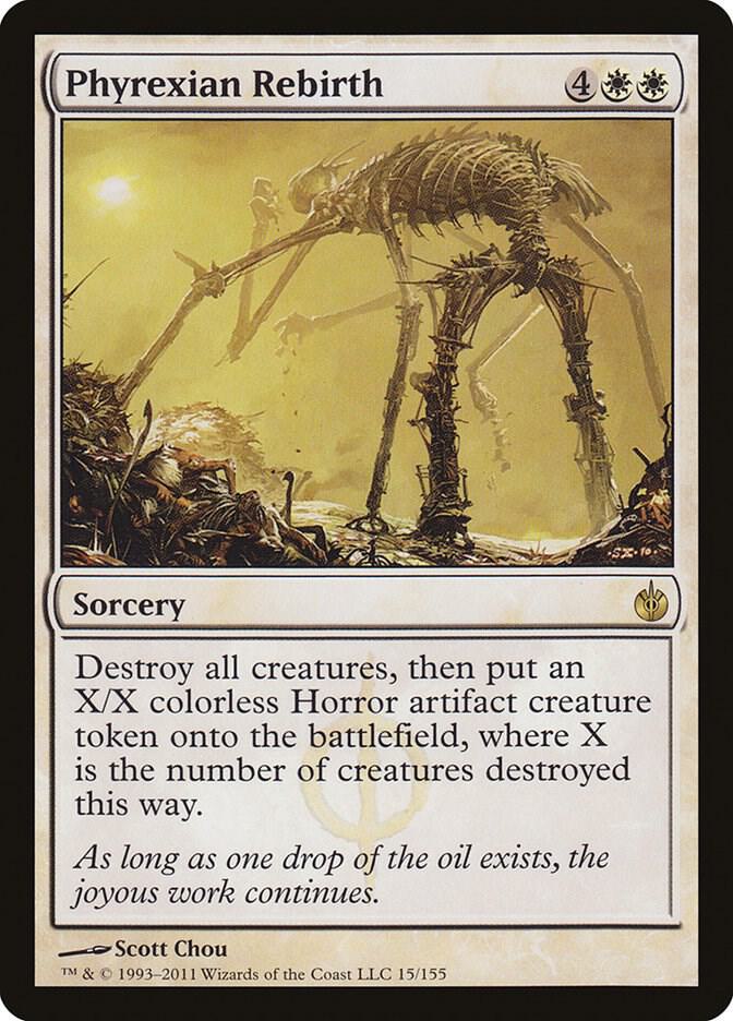 Phyrexian Rebirth (15) [Mirrodin Besieged]