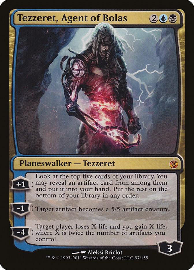 Tezzeret, Agent of Bolas (97) [Mirrodin Besieged]