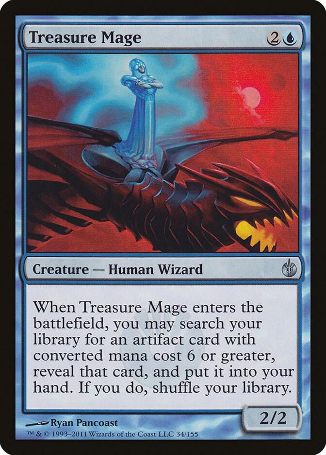 Treasure Mage (34) [Mirrodin Besieged]