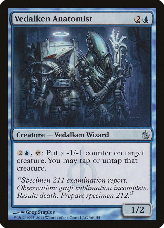 Vedalken Anatomist (36) [Mirrodin Besieged]