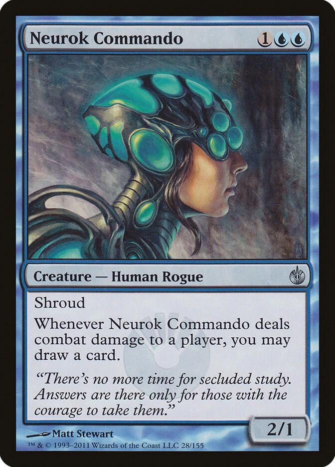 Neurok Commando (28) [Mirrodin Besieged]