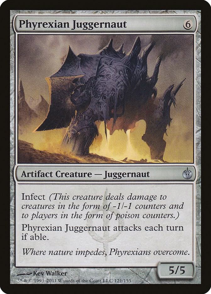Phyrexian Juggernaut (121) [Mirrodin Besieged]