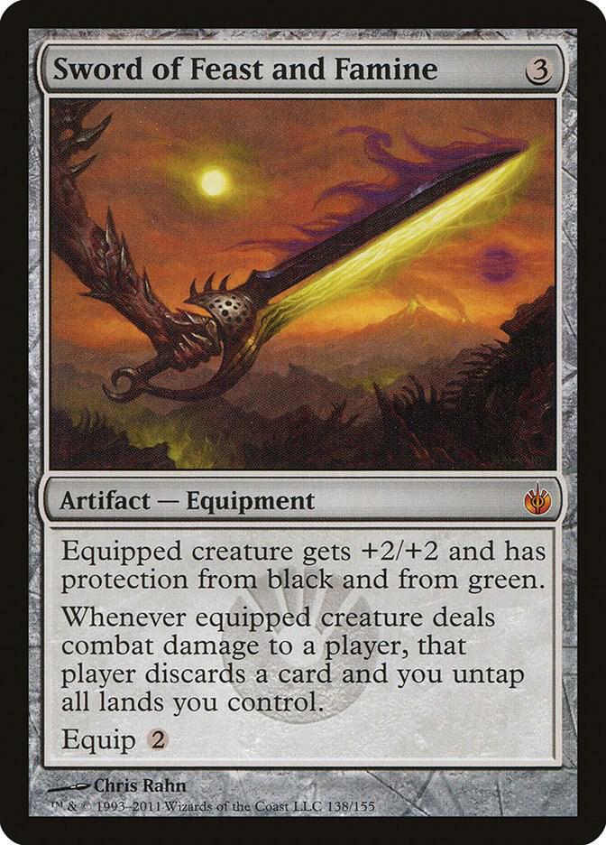 Sword of Feast and Famine (138) [Mirrodin Besieged]