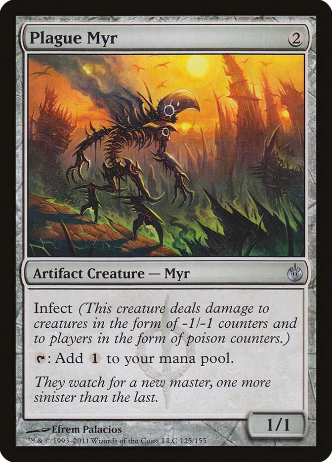 Plague Myr (125) [Mirrodin Besieged]