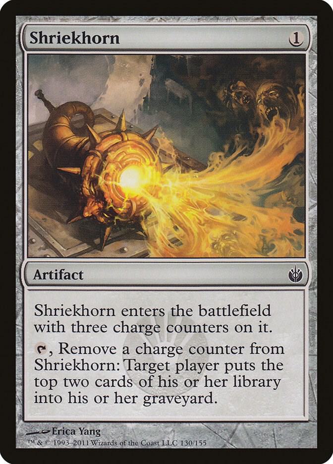 Shriekhorn (130) [Mirrodin Besieged]