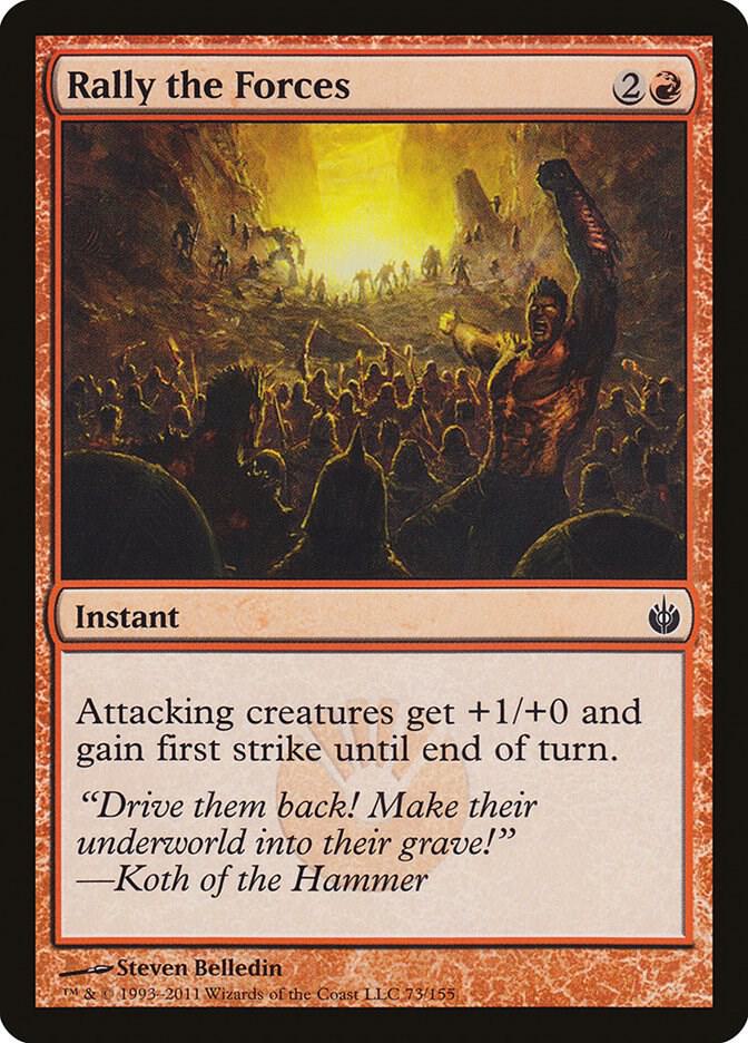 Rally the Forces (73) [Mirrodin Besieged]