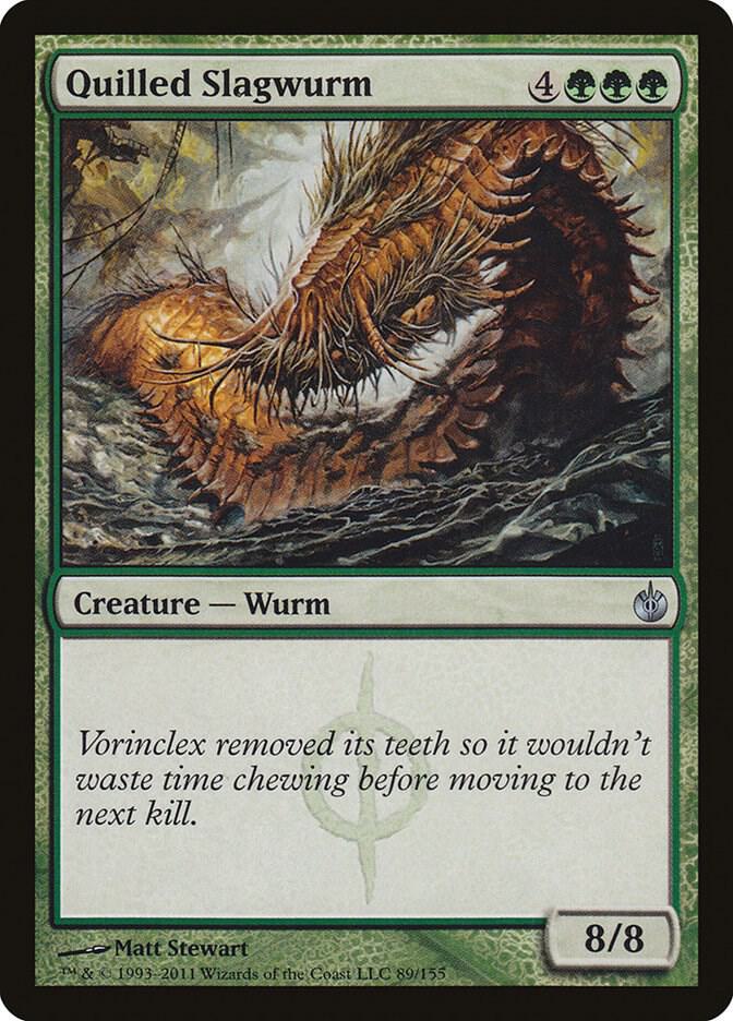Quilled Slagwurm (89) [Mirrodin Besieged]