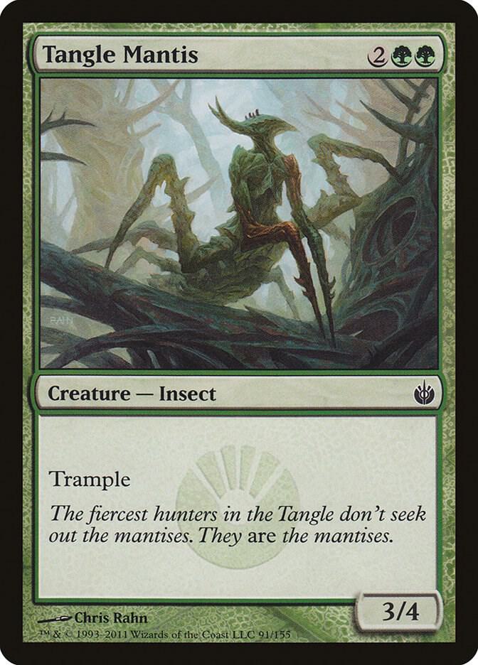 Tangle Mantis (91) [Mirrodin Besieged]