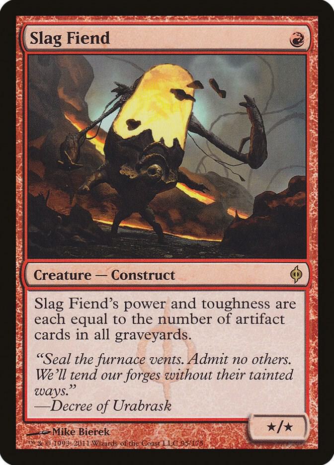 Slag Fiend (95) [New Phyrexia]