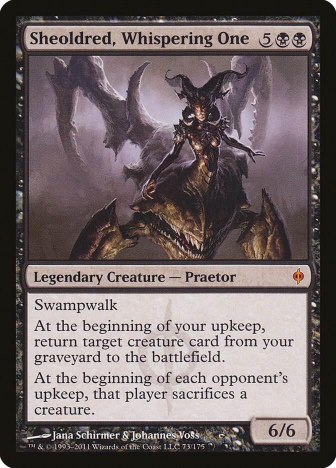Sheoldred, Whispering One (73) [New Phyrexia]