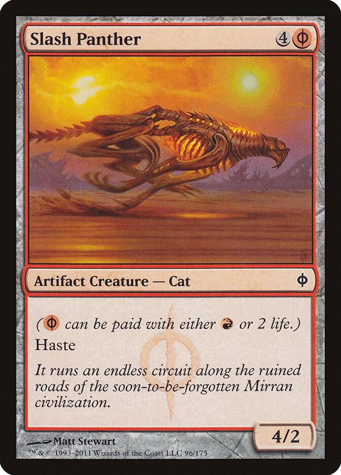 Slash Panther (96) [New Phyrexia]