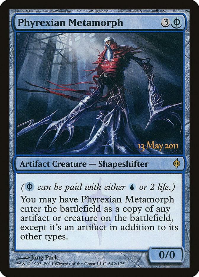 Phyrexian Metamorph (42) [Launch Party & Release Event Promos]