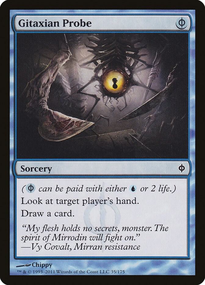 Gitaxian Probe (35) [New Phyrexia]
