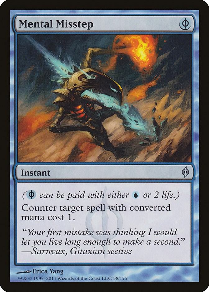 Mental Misstep (38) [New Phyrexia]