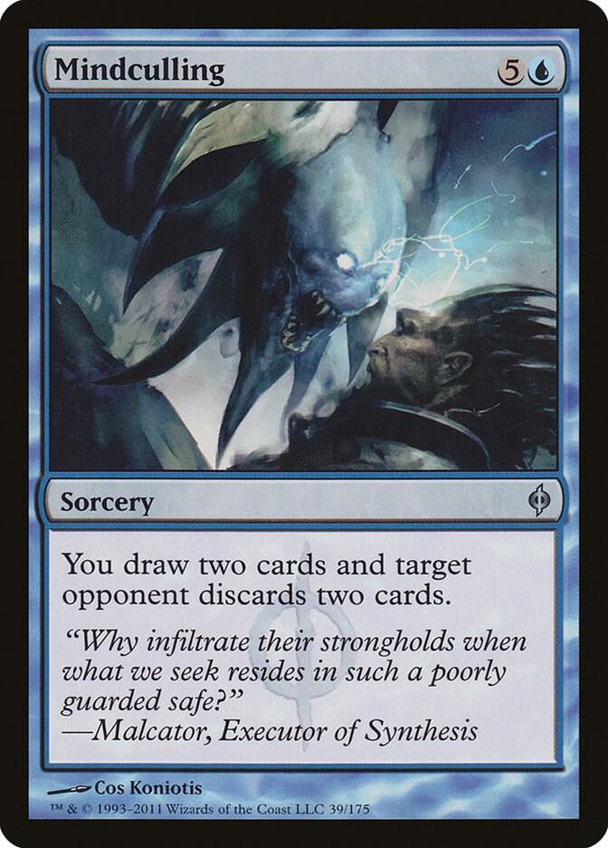 Mindculling (39) [New Phyrexia]