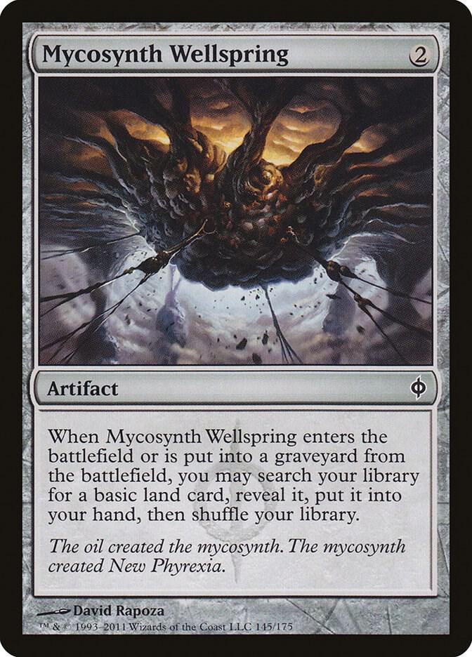 Mycosynth Wellspring (145) [New Phyrexia]