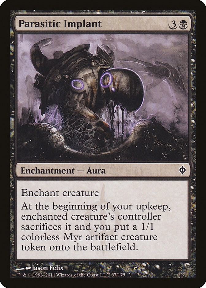 Parasitic Implant (67) [New Phyrexia]