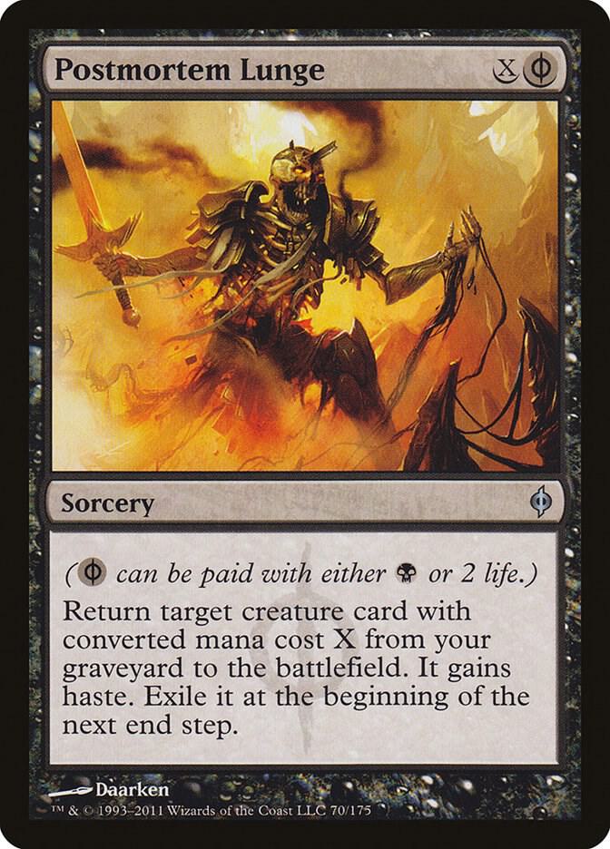 Postmortem Lunge (70) [New Phyrexia]