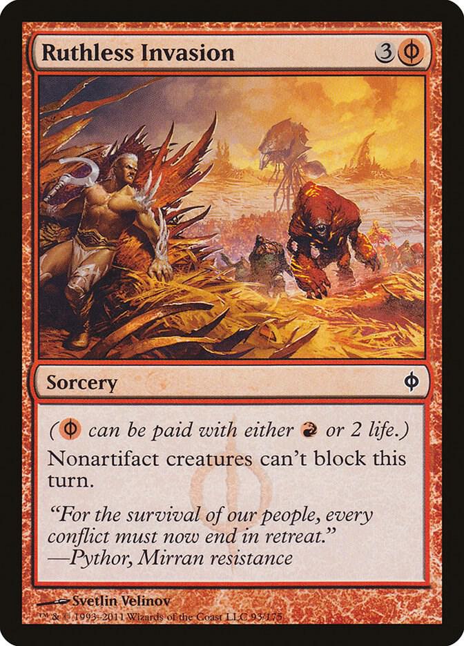 Ruthless Invasion (93) [New Phyrexia]