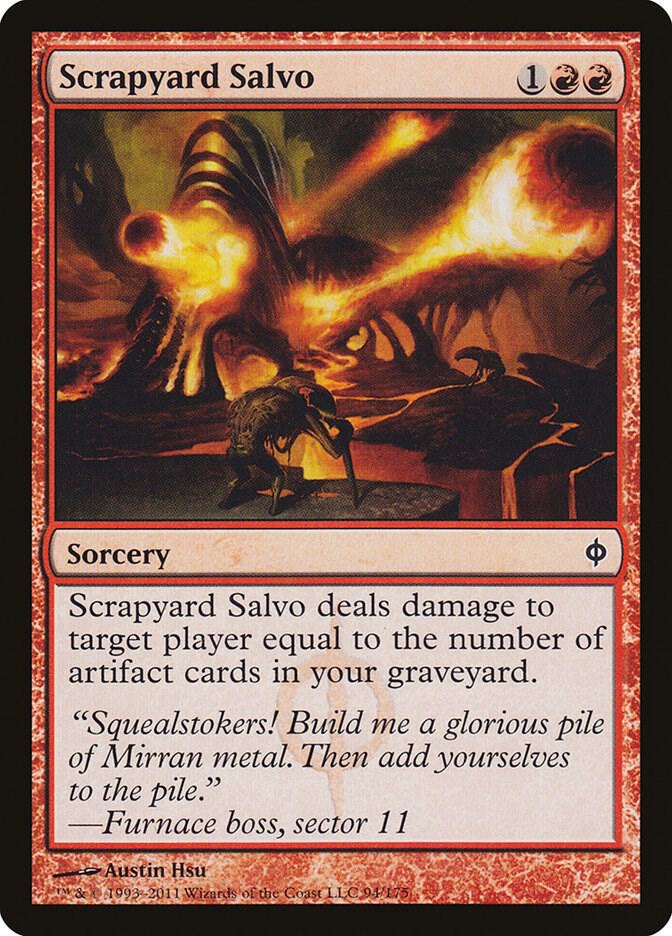 Scrapyard Salvo (94) [New Phyrexia]
