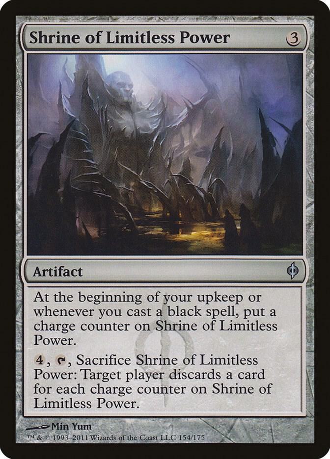 Shrine of Limitless Power (154) [New Phyrexia]