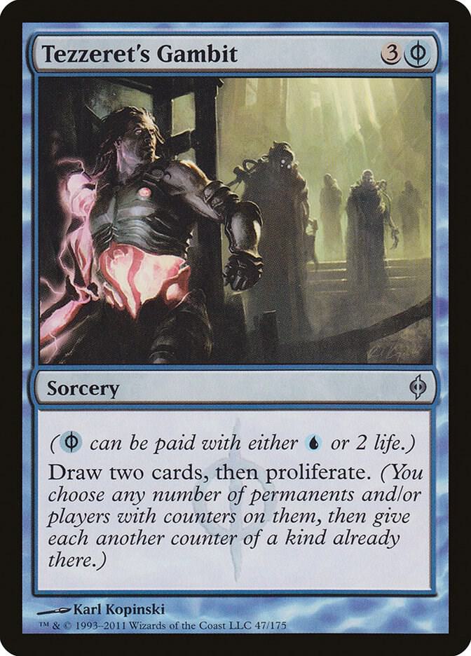 Tezzeret's Gambit (47) [New Phyrexia]