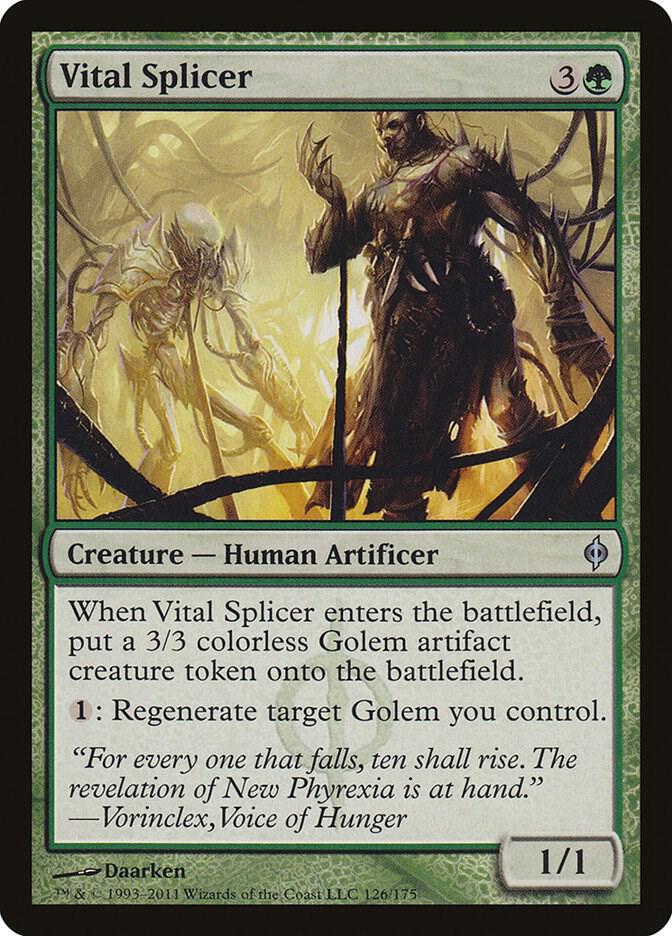 Vital Splicer (126) [New Phyrexia]