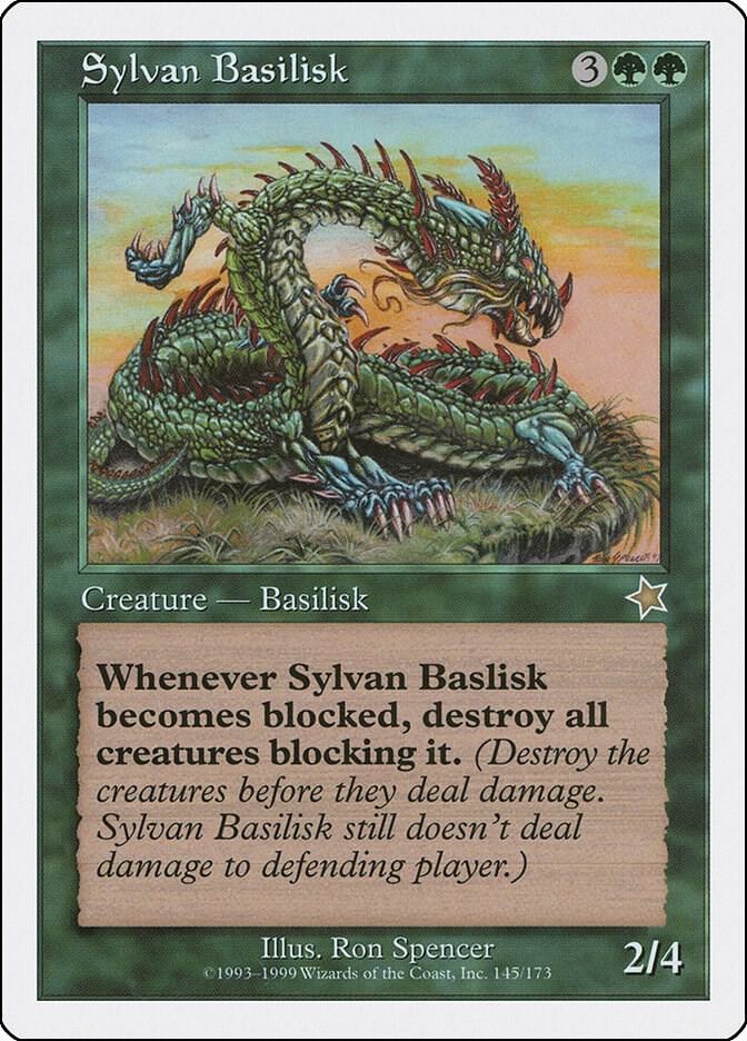 Sylvan Basilisk (145) [Starter 1999]