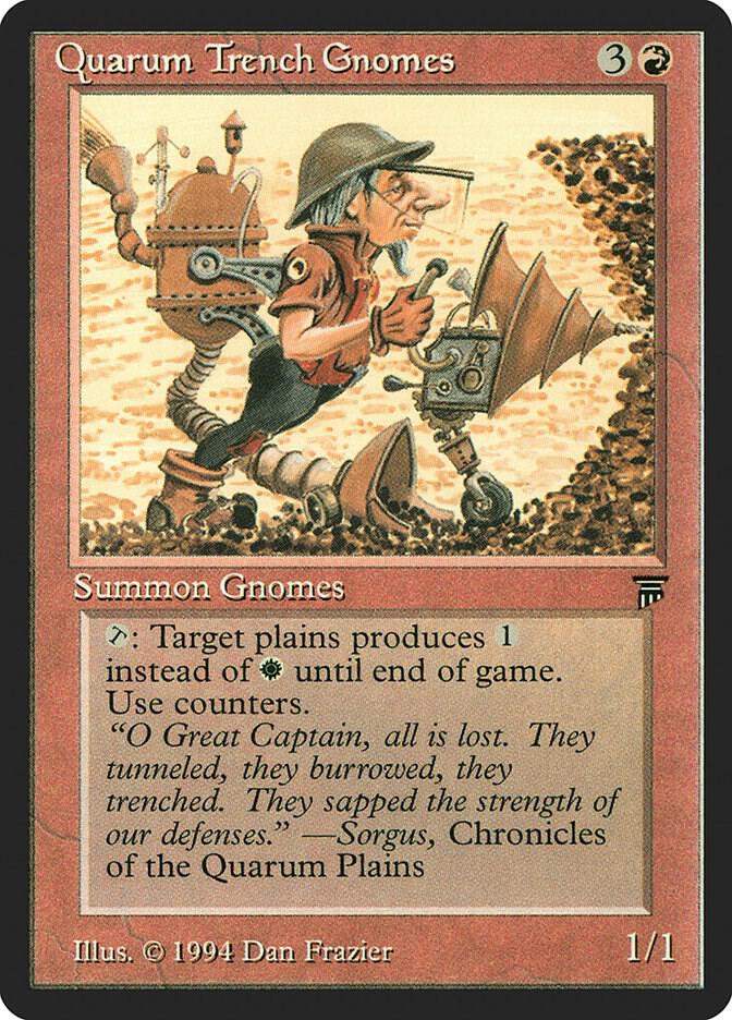 Quarum Trench Gnomes (162) [Legends]
