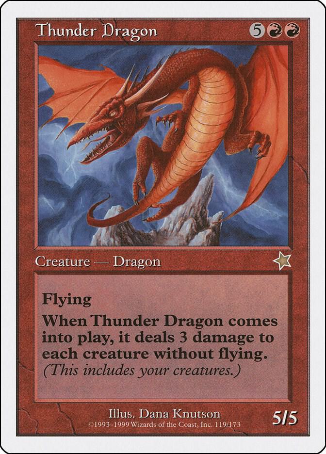 Thunder Dragon (119) [Starter 1999]