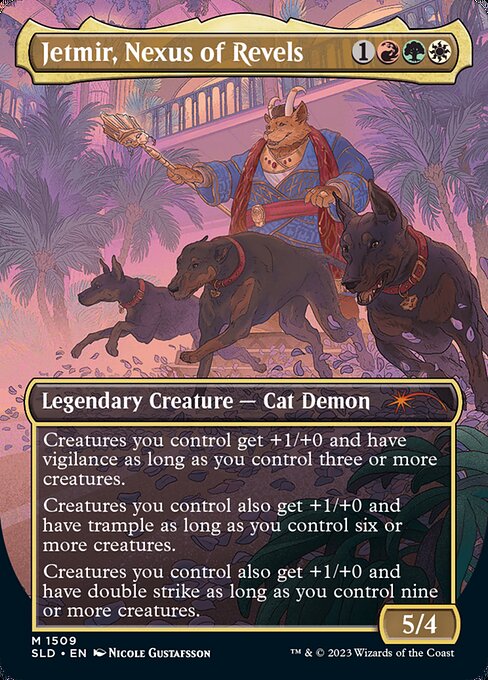 Jetmir, Nexus of Revels (1509) [Secret Lair Drop] [Borderless] Reverse
