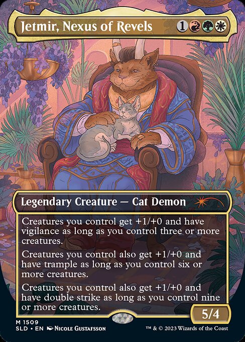 Jetmir, Nexus of Revels // Jetmir, Nexus of Revels (1509) [Secret Lair Drop] [Borderless]