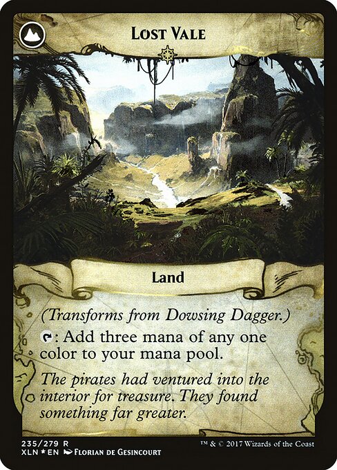 Dowsing Dagger (235) [Prerelease Cards] Reverse