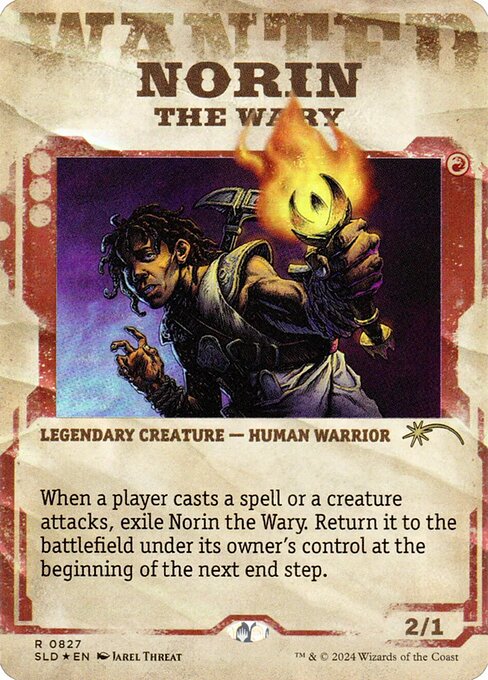 Norin the Wary (827) [Secret Lair Drop] Reverse