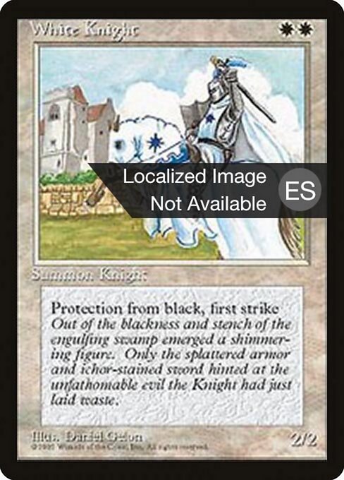 White Knight (56) [Fourth Edition Foreign Black Border]