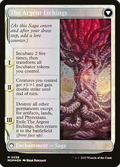 Elesh Norn (Serial Numbered) (338) [March of the Machine] [Borderless] Reverse