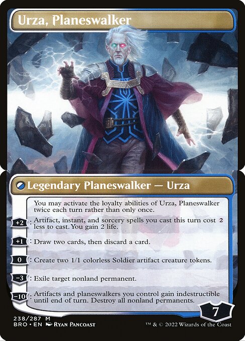 Urza, Planeswalker (238b) [The Brothers' War]