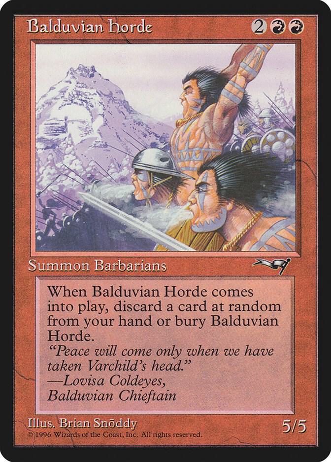 Balduvian Horde (65) [Alliances]